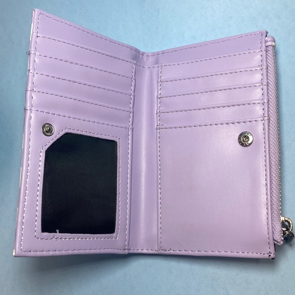 Adorable Mini Handbag Clutch Purse Zippered Coin Bill Pocket Credit Cards NEW! - Picture 3 of 11